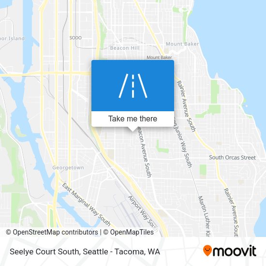 Seelye Court South map