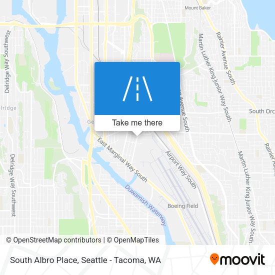 Mapa de South Albro Place