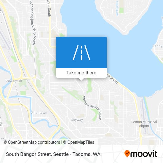 Mapa de South Bangor Street