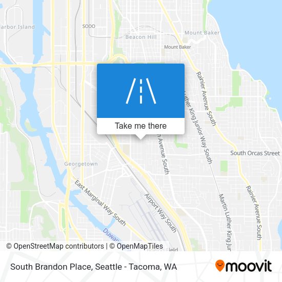 Mapa de South Brandon Place