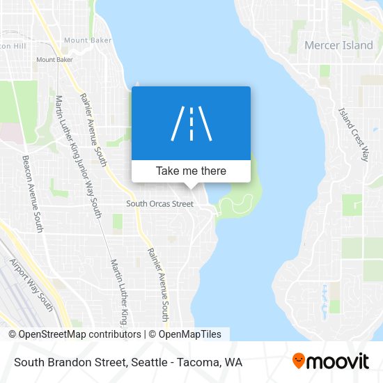 South Brandon Street map