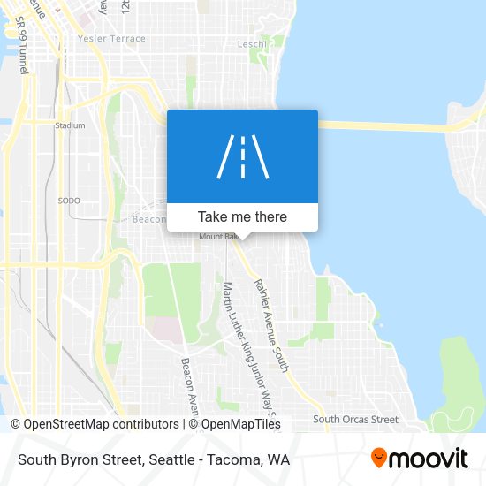 South Byron Street map