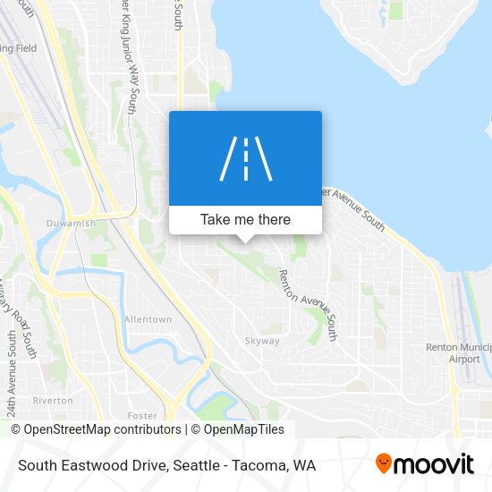 Mapa de South Eastwood Drive