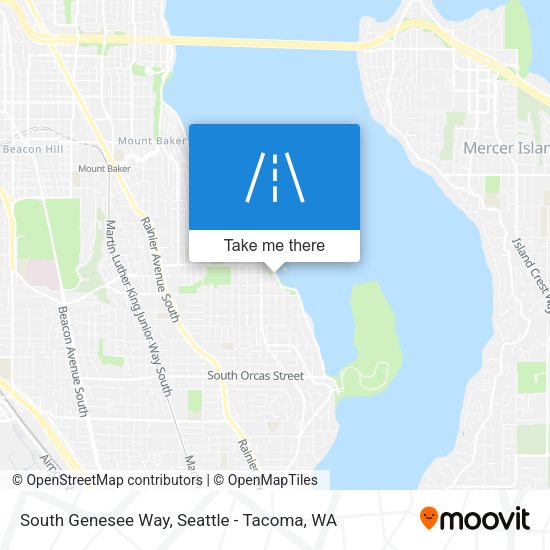 South Genesee Way map