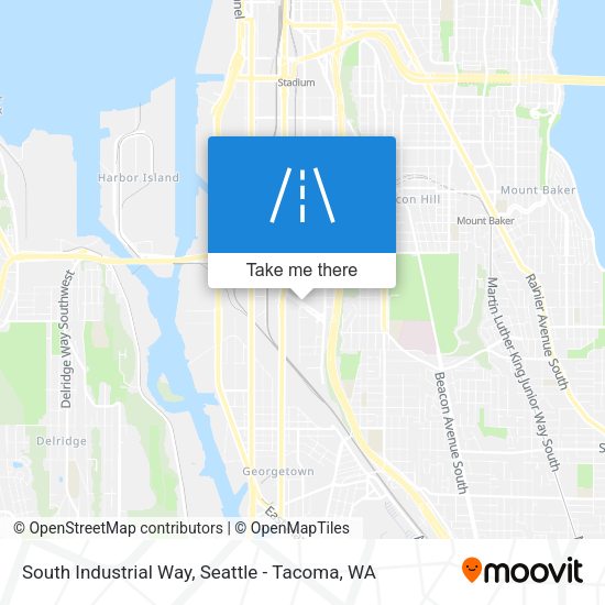 South Industrial Way map