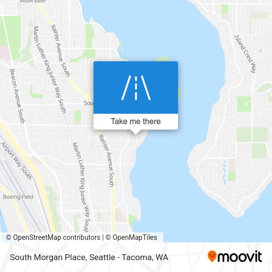 South Morgan Place map