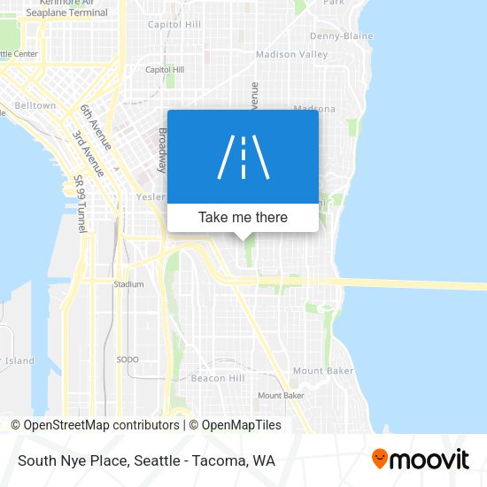 South Nye Place map