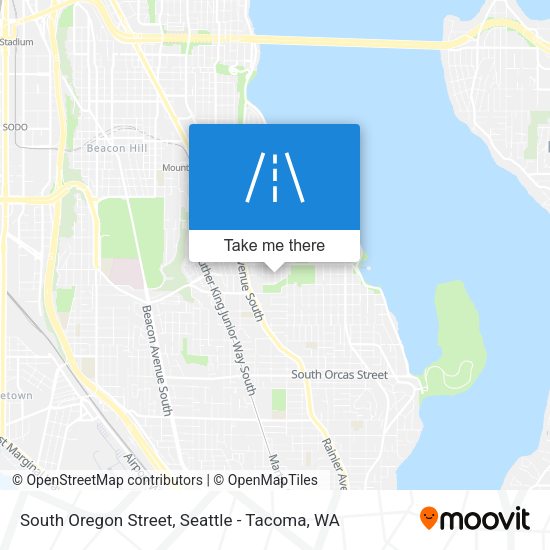 Mapa de South Oregon Street