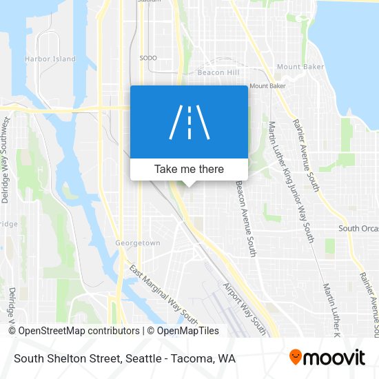 Mapa de South Shelton Street