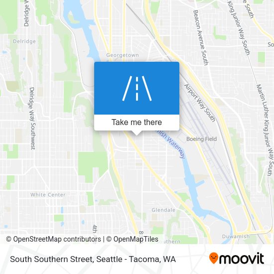 South Southern Street map