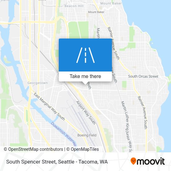 Mapa de South Spencer Street