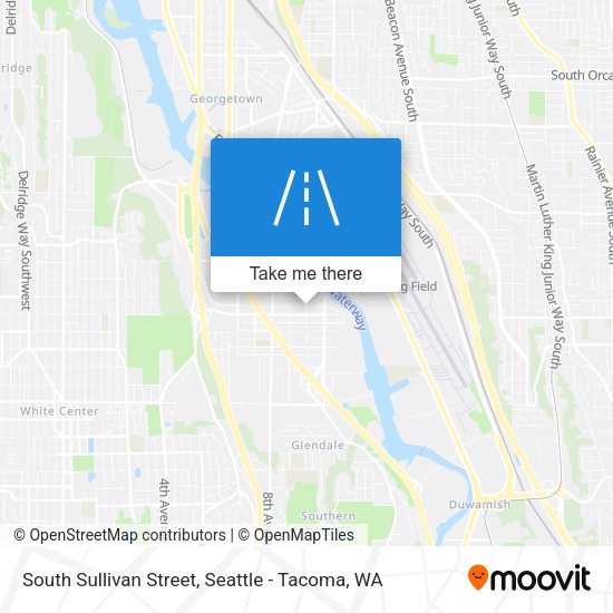 South Sullivan Street map