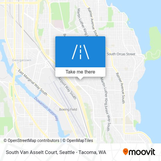 Mapa de South Van Asselt Court
