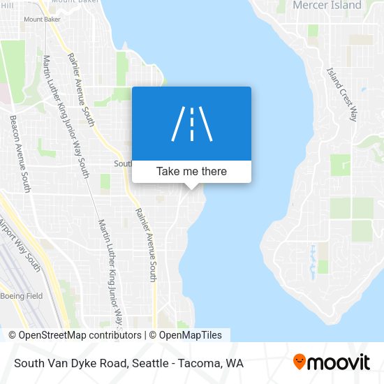Mapa de South Van Dyke Road