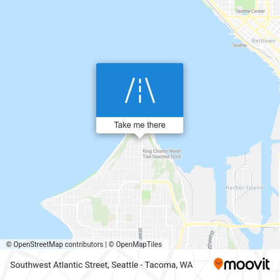 Mapa de Southwest Atlantic Street