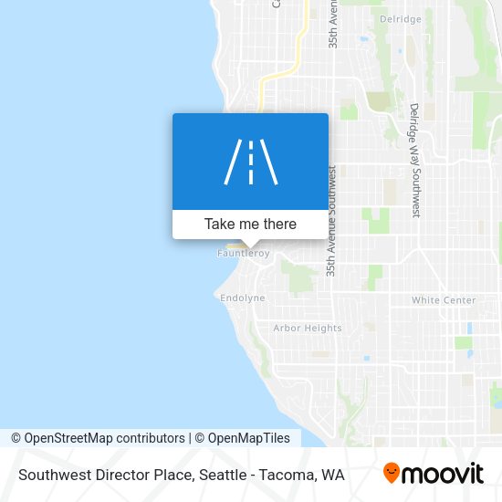 Southwest Director Place map