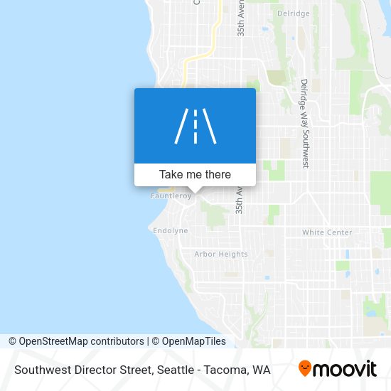 Mapa de Southwest Director Street