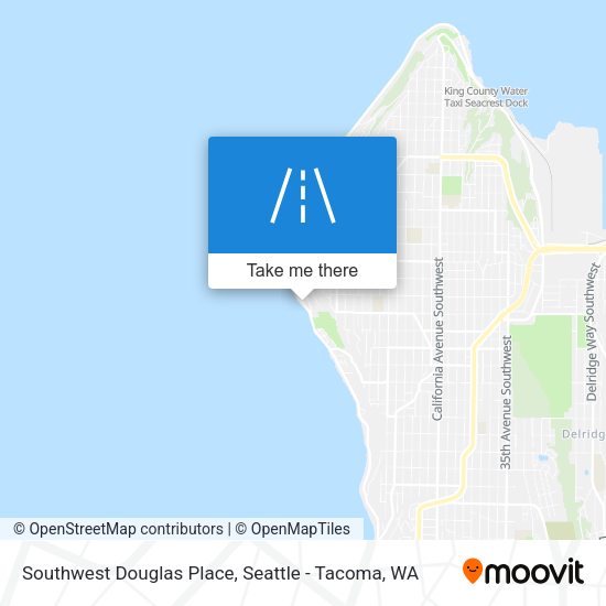 Mapa de Southwest Douglas Place