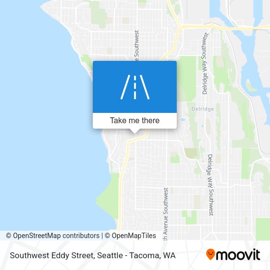 Mapa de Southwest Eddy Street