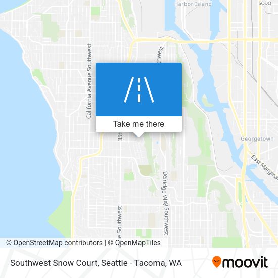 Southwest Snow Court map
