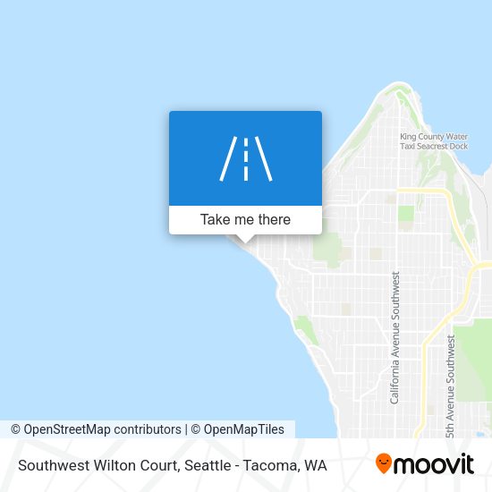 Mapa de Southwest Wilton Court