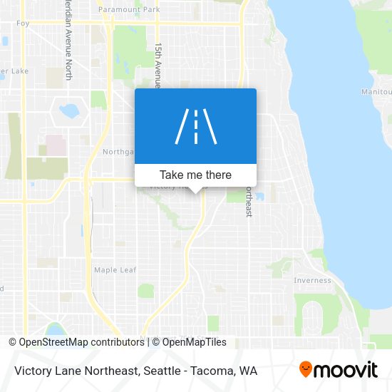 Victory Lane Northeast map