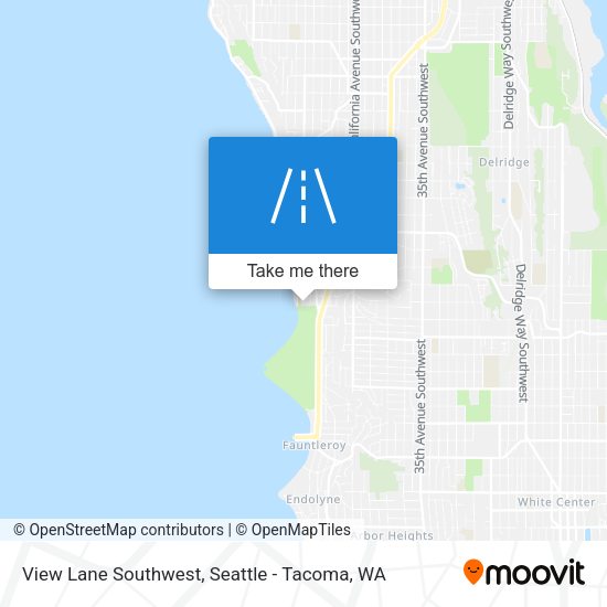 View Lane Southwest map