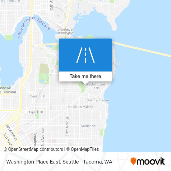 Washington Place East map