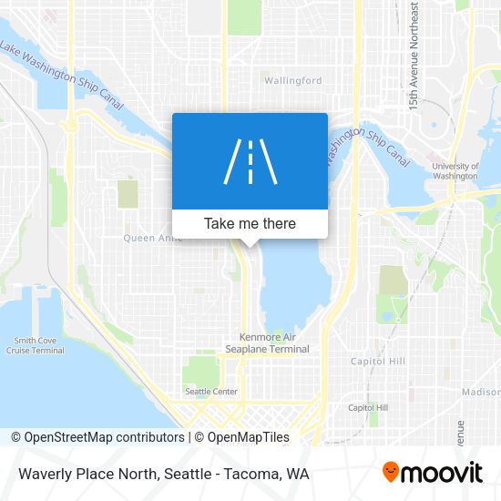 Waverly Place North map
