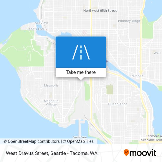 Mapa de West Dravus Street
