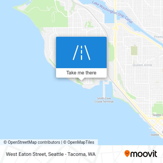 Mapa de West Eaton Street
