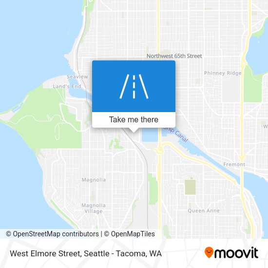 West Elmore Street map