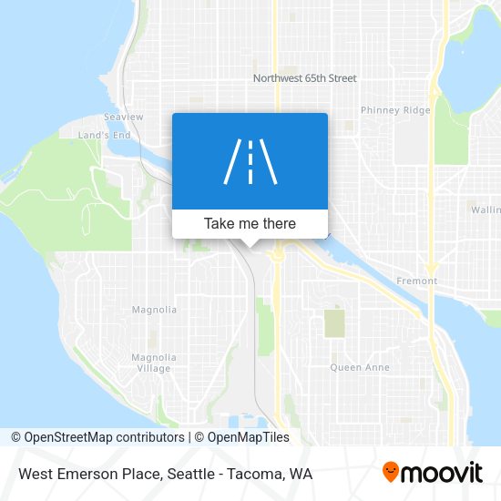 Mapa de West Emerson Place