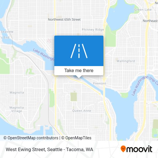 Mapa de West Ewing Street