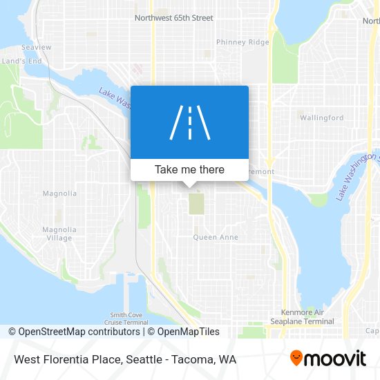 West Florentia Place map