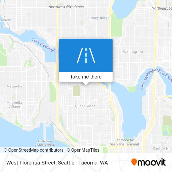 West Florentia Street map
