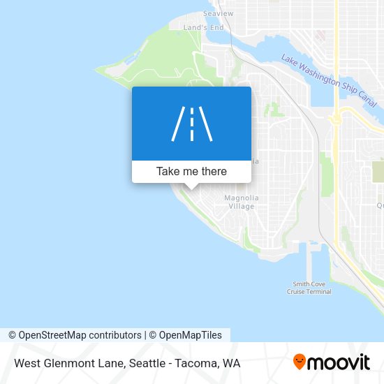 West Glenmont Lane map