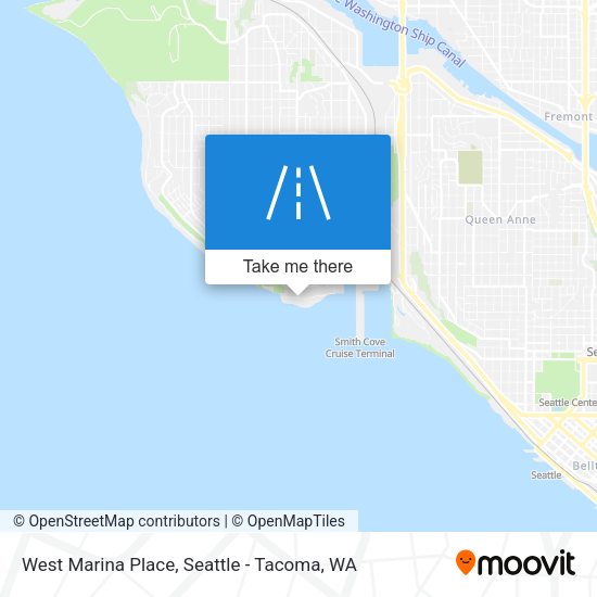 Mapa de West Marina Place