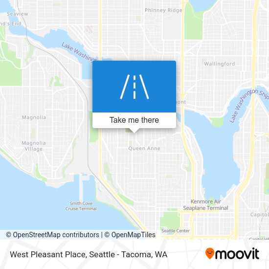West Pleasant Place map