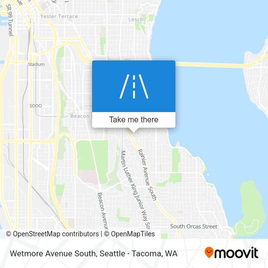 Mapa de Wetmore Avenue South