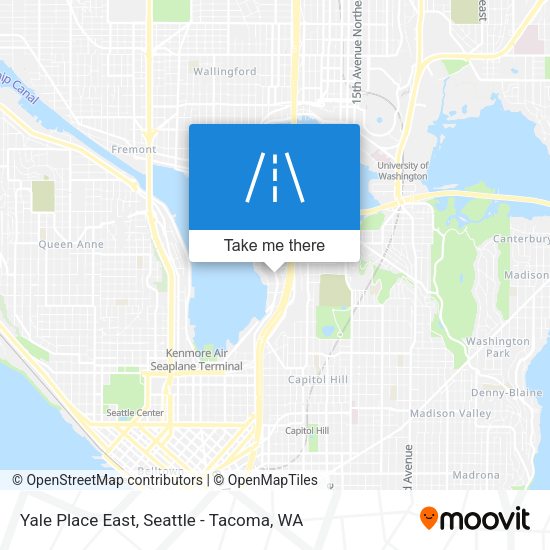 Yale Place East map