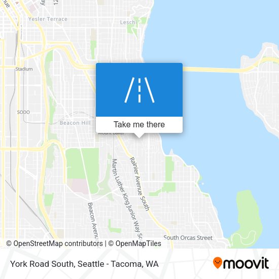 York Road South map