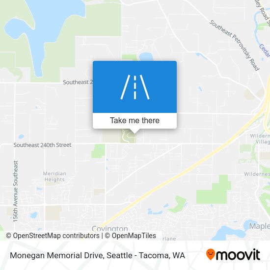 Mapa de Monegan Memorial Drive