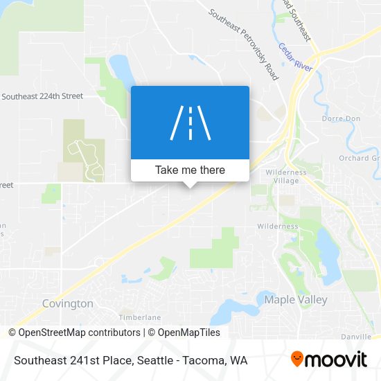 Mapa de Southeast 241st Place