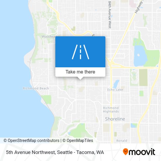 Mapa de 5th Avenue Northwest
