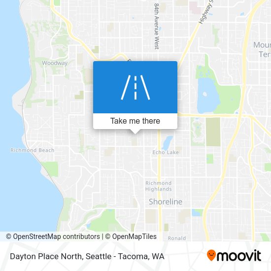 Dayton Place North map