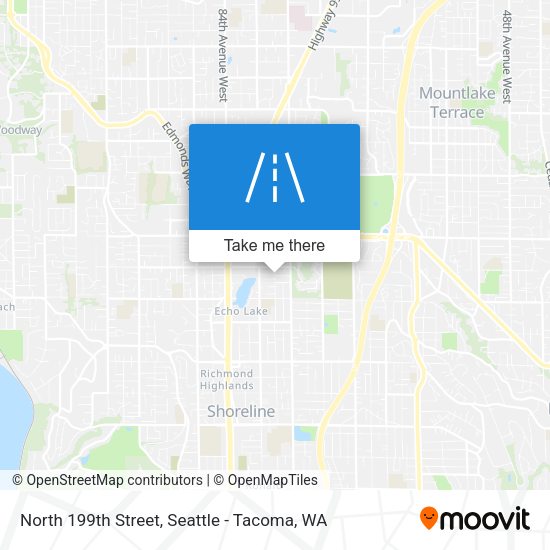 Mapa de North 199th Street