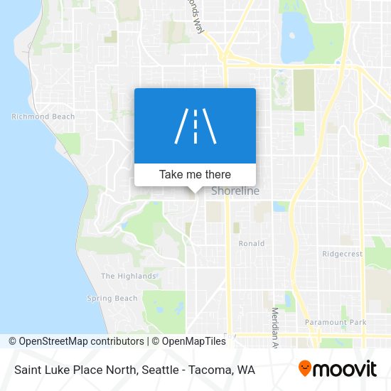 Saint Luke Place North map