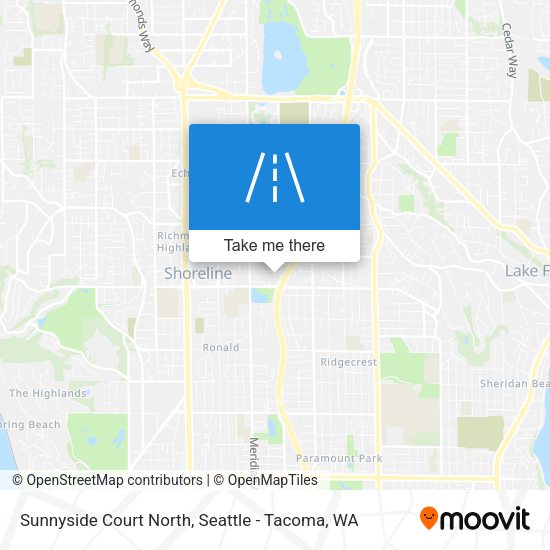 Sunnyside Court North map