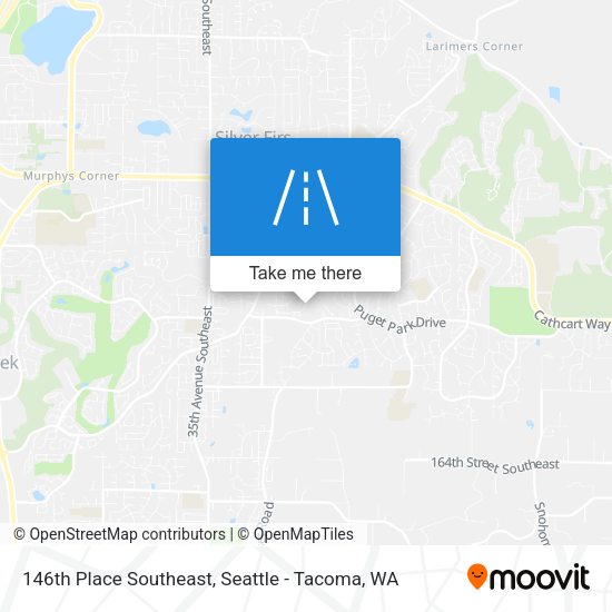 Mapa de 146th Place Southeast